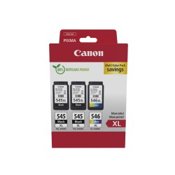 ORIGINAL Canon Multipack nero   differenti colori PG-545XL+CL-546XL 8286B013 ~700 Seiten