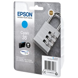 ORIGINAL Epson Cartuccia d'inchiostro ciano C13T35824010 35 ~650 Seiten 9,1ml